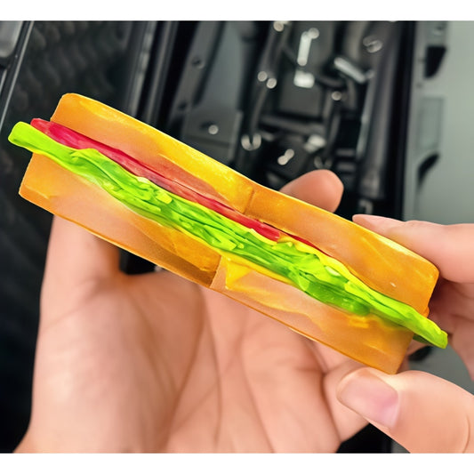Bread-shaped metal striker