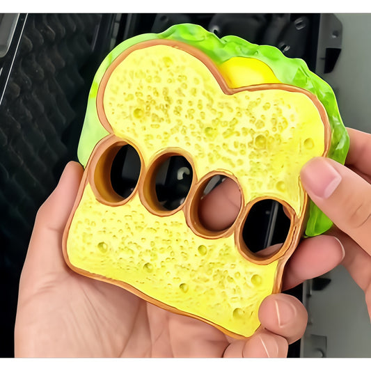 Bread-shaped metal striker