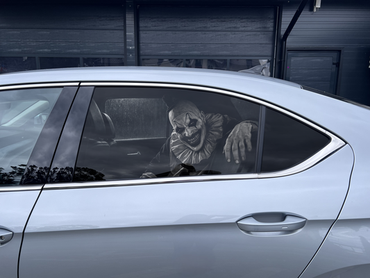 Art the Clown Terrifier Car Window Decal One Way Vision Universal Fit