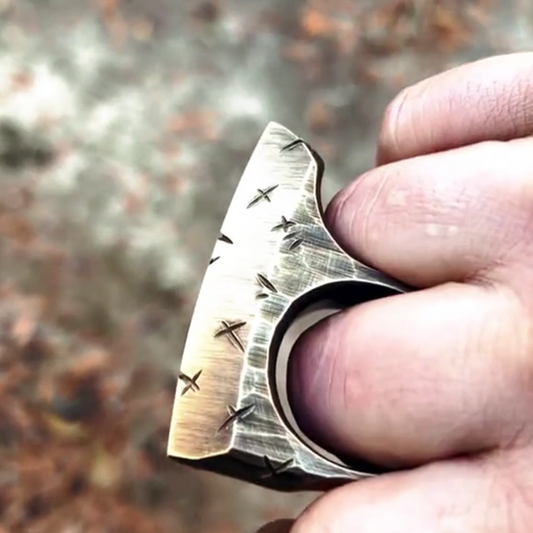 Golden Axe Finger Ring