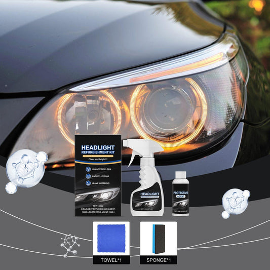 Car Headlight Restoration Polish Liquid